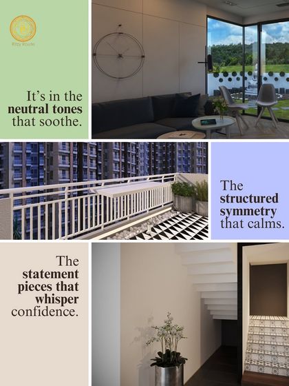 Ritzy Route - Vastu-Compliant Interior Design Harmonious Living & Dining Spaces photo 3