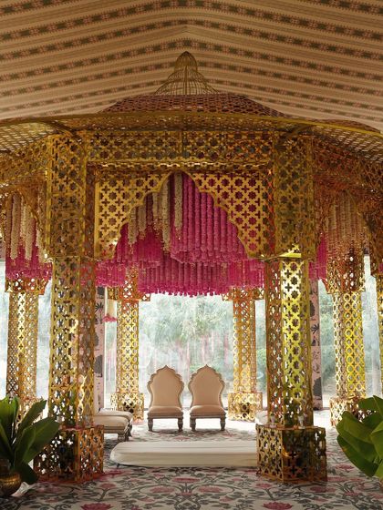 The Wedding Square - Wedding Design & Styling Ethereal Mandaps & Ceremonies photo 34