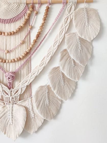 Shikha Agarwal - Custom Macrame & Crochet Home Decor Large Statement Wall Hangings photo 51