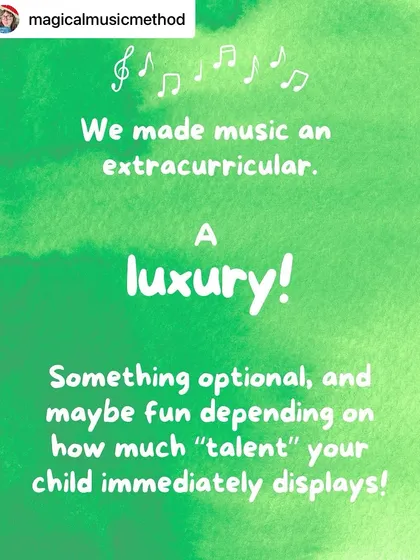We believe music is not a luxury or an optional extracurricular. It is a fundamental part of a complete education, essential for every child's development.