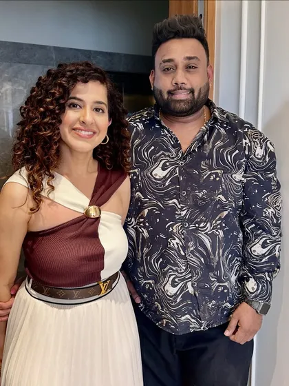 Building a strong network is key. Here I am with Kamiya Jani, the founder of Curly Tales. Associating with top names in the media and travel industry helps me bring more credibility and a wider audience to the brands I collaborate with.