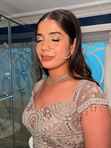 Deepti Purshotham - Bridal & Occasion Makeup Reception & Engagement Glam photo 7