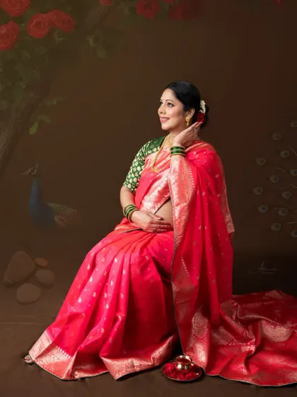 Abhinandan Photography - Maternity Photography Timeless Saree Portraits photo 20