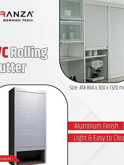 My PVC rolling shutters offer a sleek and practical solution for modern homes. They are lightweight, easy to clean, and perfect for keeping spaces organized.