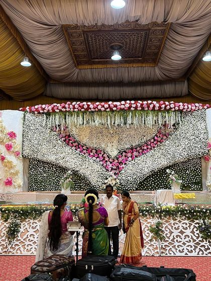 Rushi Events - Event Decoration & Styling Grand Wedding & Reception Stages photo 5