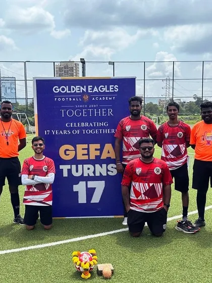 Seventeen years of trust and togetherness. The Golden Eagles coaching staff celebrates our long legacy of developing young football talent in Dombivli. We are a family united by our love for the game.