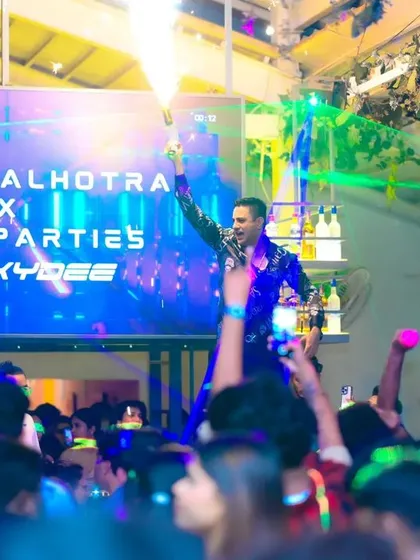 The moment the beat drops and the crowd goes wild. My goal is to create these moments of pure energy and celebration, whether it's a corporate party, a sangeet, or a birthday bash.