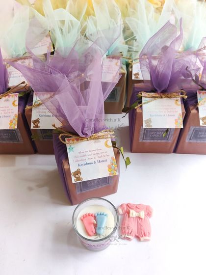Candles with a K - Personalized Gifting for Events For Baby Showers, Birthdays & Naming Ceremonies photo 5