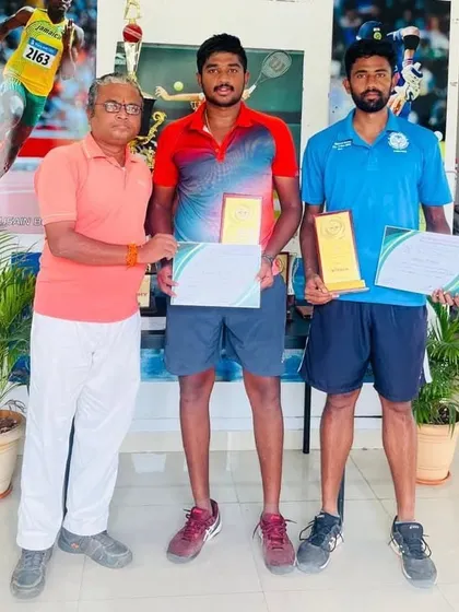 Another win for Suraj Prabodh, this time claiming the Men's Doubles title at the AITA 1 Lac Tournament in Hyderabad. We provide continuous support for our players on the professional tour.