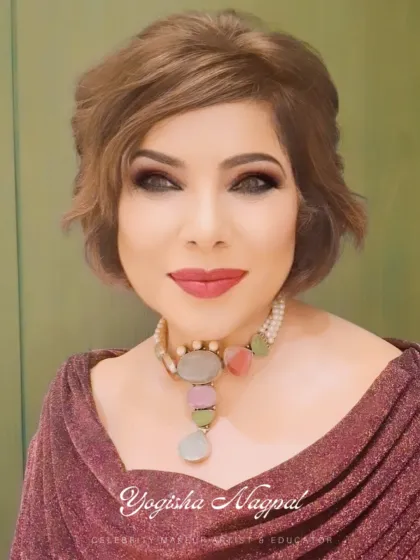 Enhanced natural beauty with a touch of glam. This look is pure magic, created for a lady who is graceful and gorgeous inside and out.