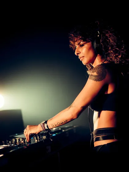 Locked in at DGTL Festival. In moments like this, it's just me, the music, and the decks. I'm focused on crafting the perfect sequence, finding that next track that will keep the energy flowing and the dance floor moving.