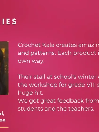 It was a huge honor to receive such wonderful feedback from the head of science at Ridge Valley School after I conducted a workshop for their students. I love that parents, students, and teachers all enjoyed the experience.