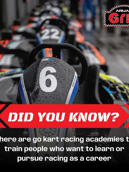 Did you know that most Formula 1 legends started their careers in go-karting? We offer academy training for those who want to learn the fundamentals and pursue racing as a career.