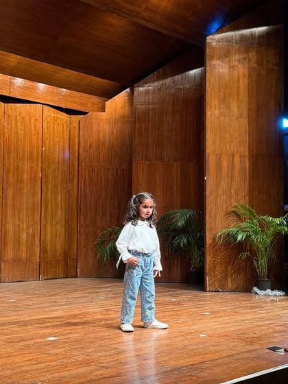 A single performer stands alone on stage, a powerful image of the courage it takes to be in the spotlight.