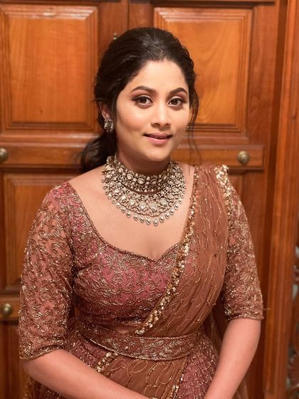 Bhuvana Reeds - Special Occasion Makeup Modern Reception & Party Styles photo 59