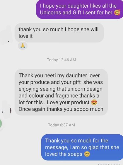 Neetikriti - Artisan Soaps for Sensitive Skin Words from Our Wonderful Customers photo 3