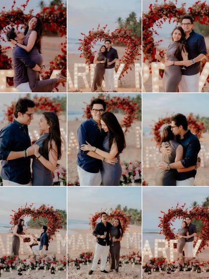 Beachside Romance: A Sunset Proposal photo 5