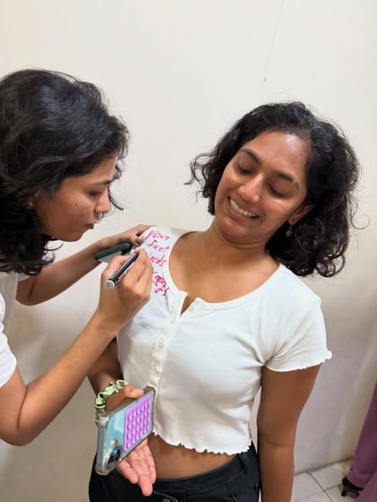 A close up of the roasting in action. What's friendship without a little savage salsa shade? This is how we bond.