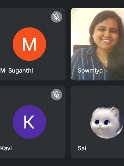 A screenshot from a webinar with VELS University. I enjoy breaking down complex career paths into simple, digestible bites, and it's a compliment I cherish when students find it helpful.