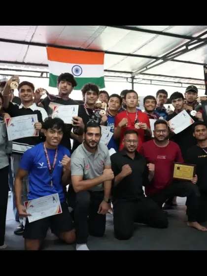 Our team celebrating a successful haul of medals and certificates at the RAW Championship. We train together, we fight together, and we win together. This is what our community is all about.