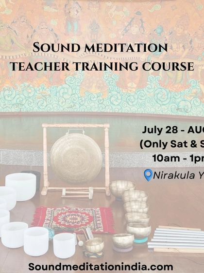 Kalariyogi Shriram - Sound Meditation Teacher Training Course Information & Upcoming Events photo 6