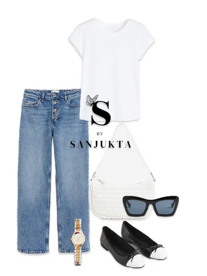 Sometimes, the best look is the most simple. A perfect white tee and well-fitting blue jeans are timeless. I help you find those high-quality basics that form the foundation of a versatile and effortlessly chic wardrobe.