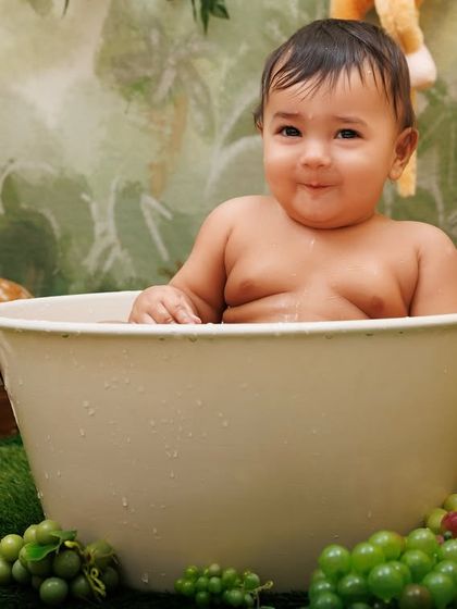 First Birthday & Cake Smash Fun photo 12