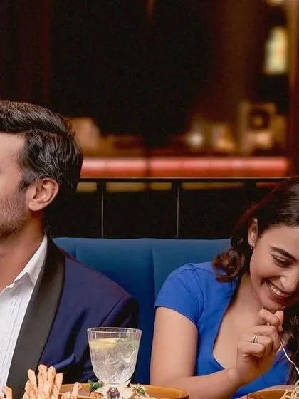 Another moment from the Radisson Goregaon dining scene. The focus here is on genuine connection and enjoyment, creating an image that feels warm, social, and aspirational.