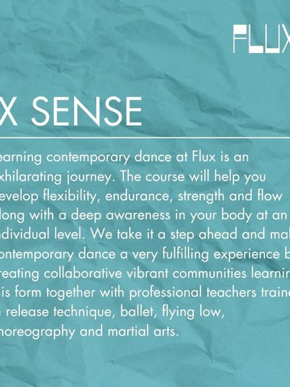 Flux School of Arts - Dance Classes The X-Sense Experience: Our Flagship Contemporary Course photo 54