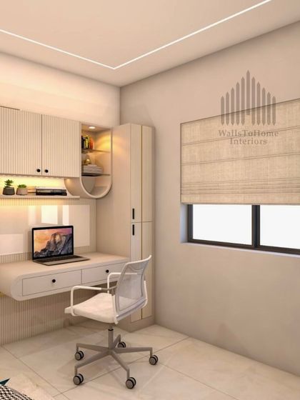 WallsToHome Interiors - Turnkey Home Interiors Serene Bedrooms & Custom Wardrobes photo 12