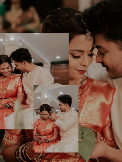 These photos capture the playful and loving glances exchanged between the couple during their wedding. It’s these small, spontaneous interactions that make the best memories.