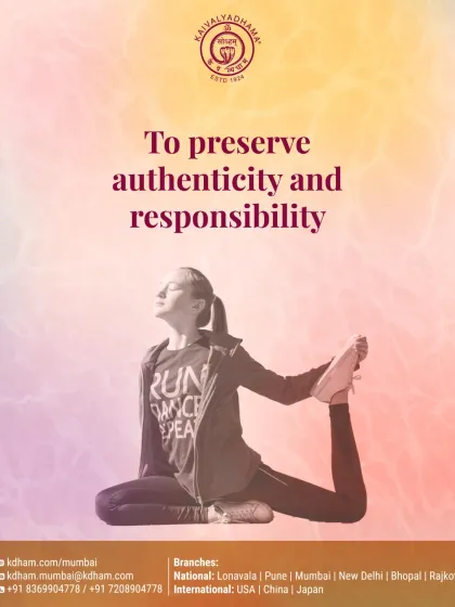 I am committed to preserving the authenticity and responsibility of yoga. This image of a woman in Eka Pada Rajakapotasana (One-Legged King Pigeon Pose) symbolizes the balance of physical practice with mindful integrity.