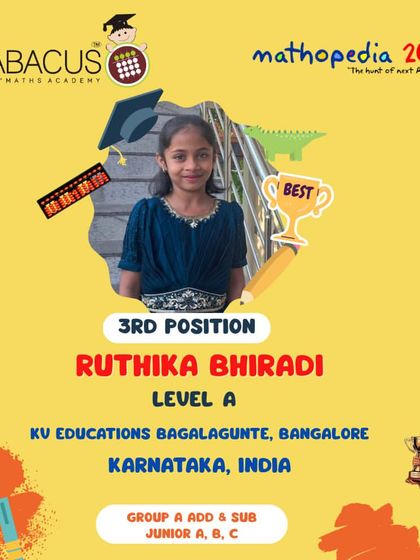 Abacus D Maths Academy - Educational Franchise & Teacher Training Mathopedia: Our Annual Competitions photo 85