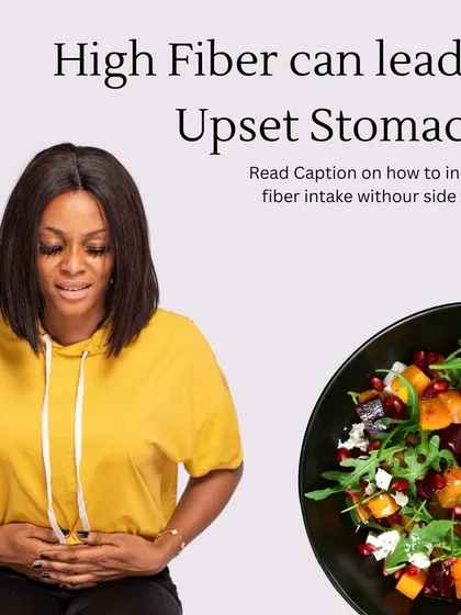 While fiber is essential, increasing your intake too quickly can lead to an upset stomach. My blog explains how to add more fiber to your diet without side effects.