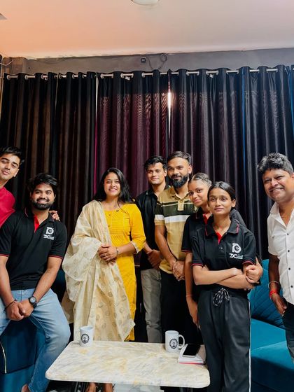 A group photo after a shoot with the Vrikshit Foundation. We had a wonderful experience sharing real-life incidents and discussing their work in transforming our nation.