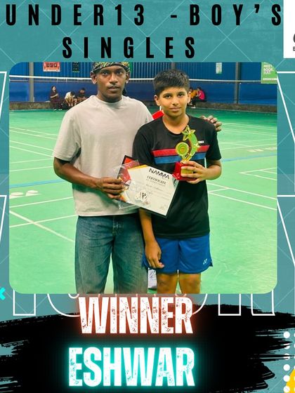 Manoj Kumar - Badminton Coaching for Kids & Youth Our Tournament Champions photo 14
