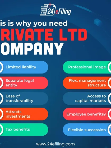 A Private Limited Company is the most popular structure for startups for good reason. This infographic breaks down the top ten advantages, including protecting your personal assets, attracting investors, and building a professional brand image.