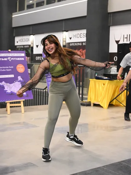 Dance like nobody's watching. In my Zumba classes, we let go of our inhibitions and just move to the music. It's a celebration of movement and life.