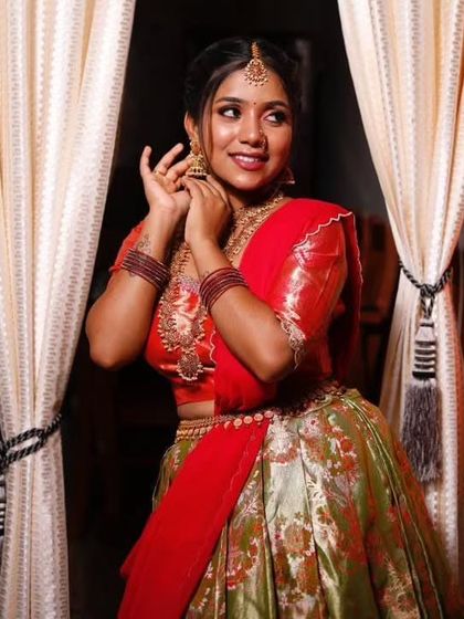 CB Rental Dresses - Women's Occasion Wear Rental Langa Davanis (Half Sarees) photo 62