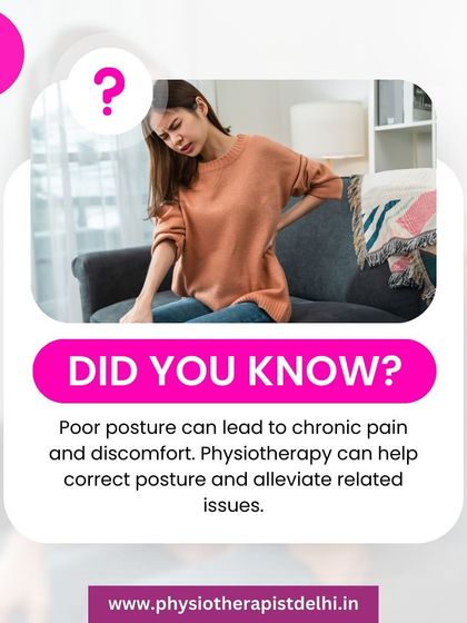 Did you know that poor posture is a leading cause of chronic pain? Physiotherapy can help correct your posture through targeted exercises and awareness, alleviating related issues before they become serious.