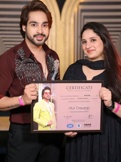 A happy graduate from our one-month batch. Her transformation was amazing to watch.