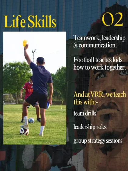 We build more than just footballers; we build leaders. Our training incorporates drills and group strategy sessions designed to foster teamwork, communication, and leadership skills that serve our players both on and off the pitch.