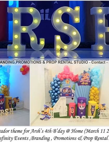 Infinity Events - Milestone Celebration Decoration Cartoon & Character Adventures photo 4