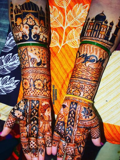 Ashok Mehandi Art - Bridal Mehndi Royal & Architectural Mehndi photo 3