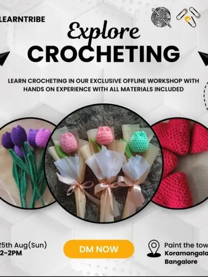 Here is a look at one of my exclusive offline workshops. I provide all the materials, so you just need to show up with a willingness to learn and create something beautiful.