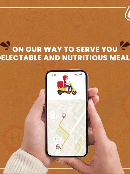 We're on our way to serve you delectable and nutritious meals. Our delivery system is efficient and reliable, ensuring your food arrives fresh and ready to eat.