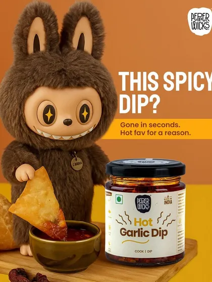 We create content that gives your brand a personality. By integrating the trendy Labubu character with a client's Hot Garlic Dip, we developed a scroll-stopping social media campaign that was playful, memorable, and drove engagement.