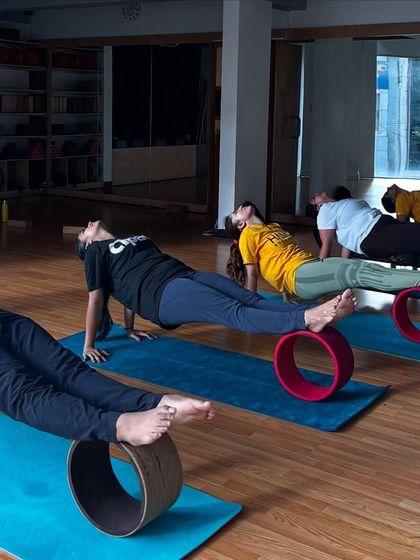 Hamsa Yoga - Group Yoga Classes Yoga with Props: Deepen Your Practice photo 44