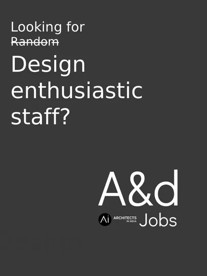 Beyond event promotion, I run a dedicated platform to connect design studios with enthusiastic talent. If you are looking to expand your team, I can broadcast your job vacancy to a targeted audience of over 96,000 architects and students across India.