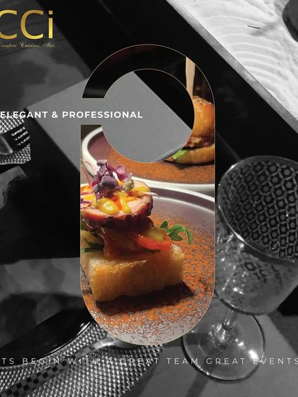 This image, framed by a door hanger, signifies our professional and elegant approach. We don't just cater; we curate experiences, ensuring every detail is crafted to impress and be remembered.